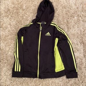 Adidas Boys Zip-Up hoodie size 10/12